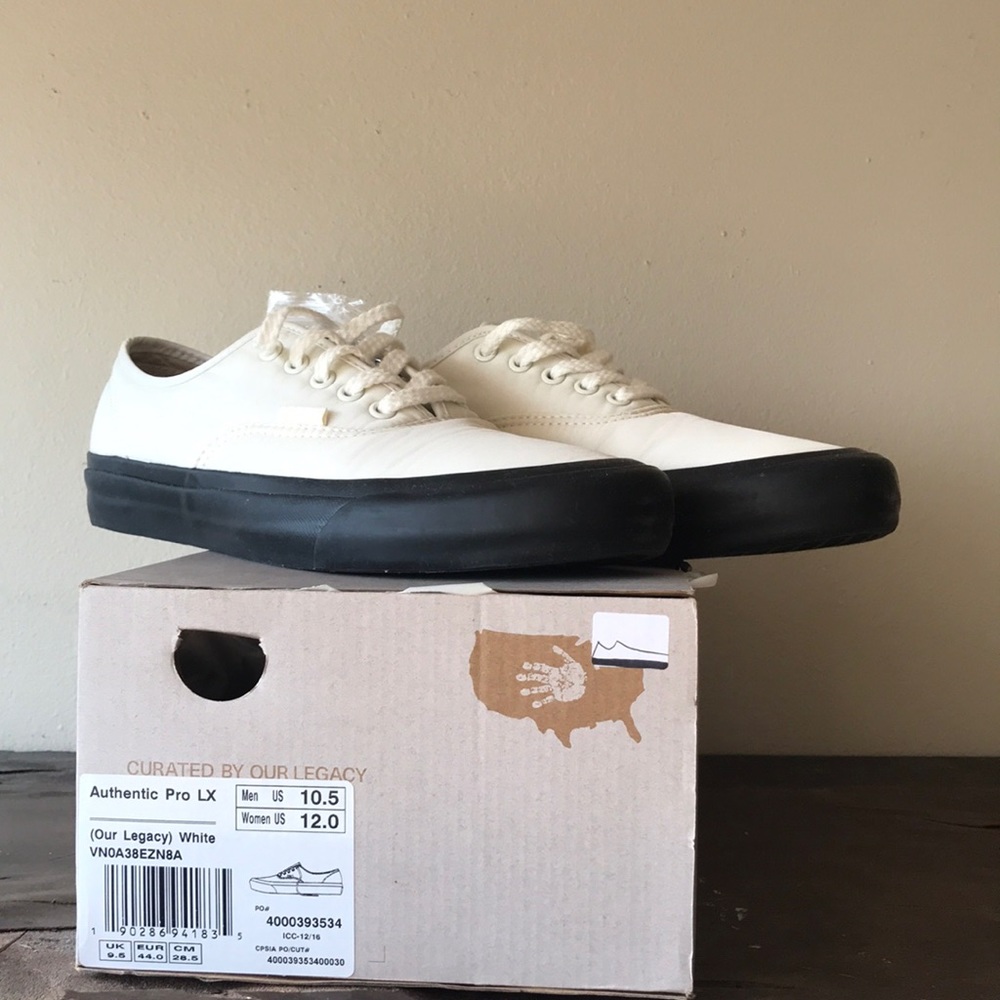 Vans Vault x Our Legacy Auth Pro LX White 10.5